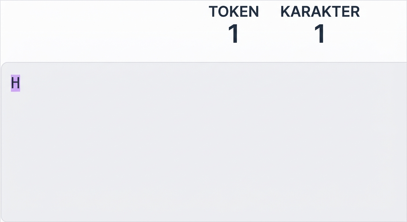 Kalimat, "How can the OpenAI API deliver business value?" dengan tiap token disorot warna berbeda.