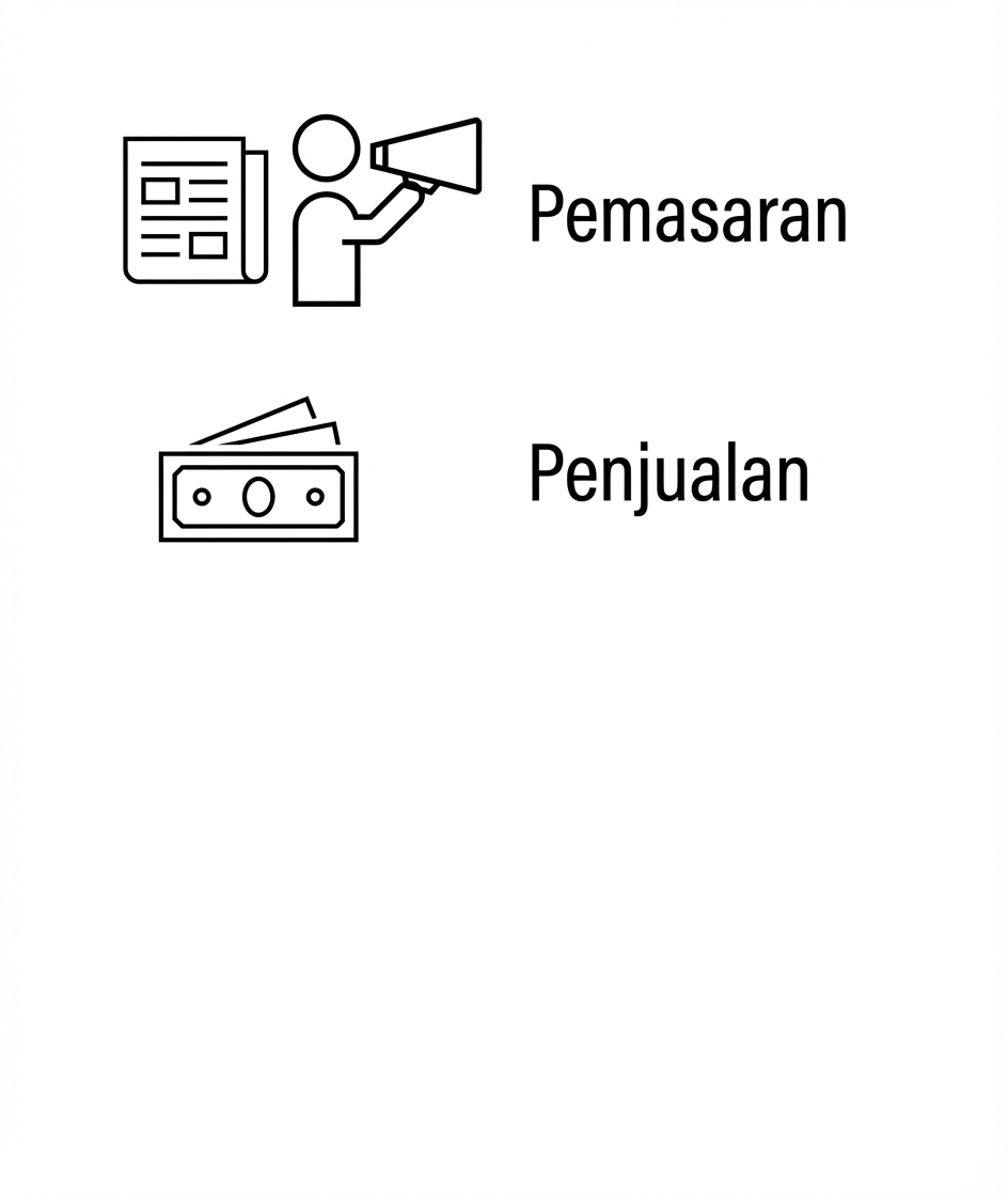 Pemasaran. Penjualan.