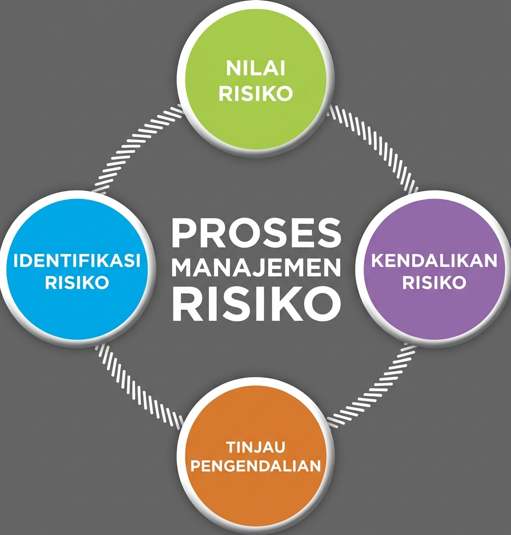 Proses manajemen risiko.
