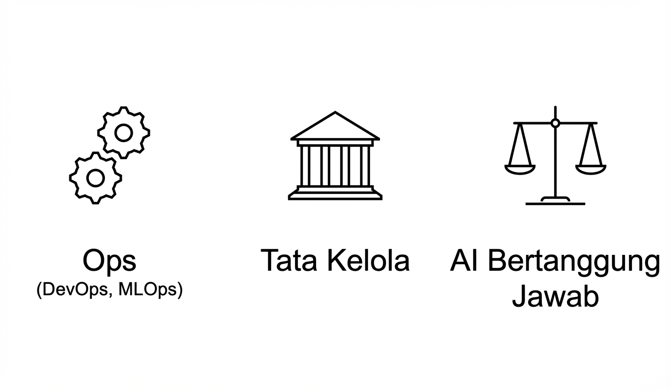 Operasi, Tata Kelola, dan AI yang Bertanggung Jawab.