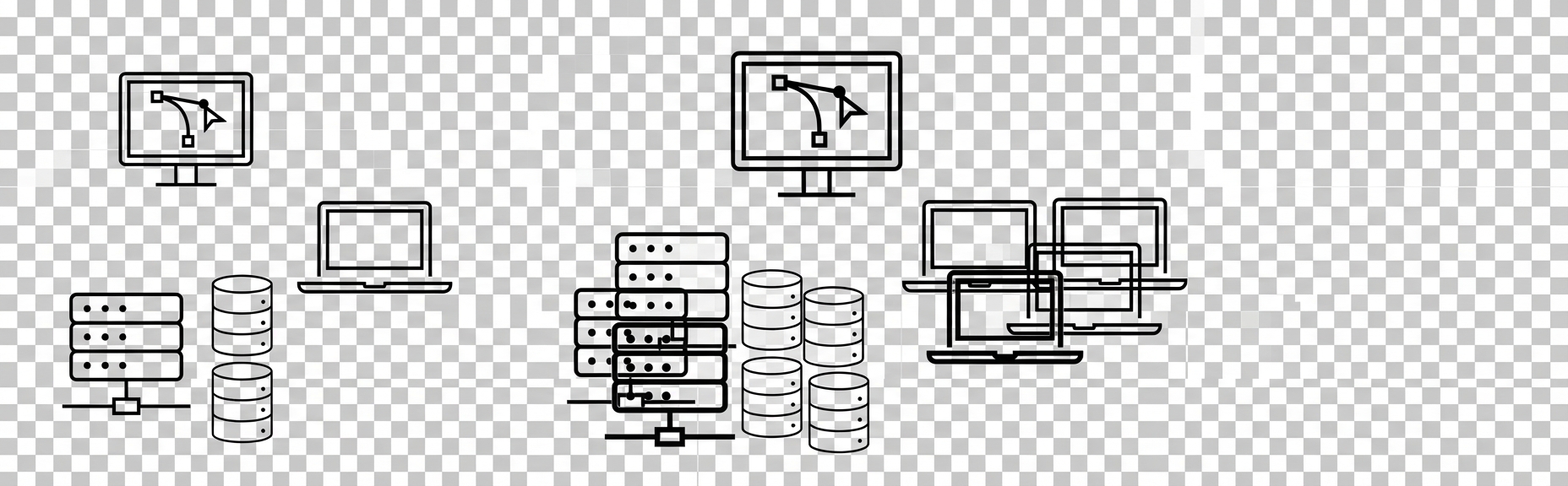 Memperluas infrastruktur menjadi lebih besar.