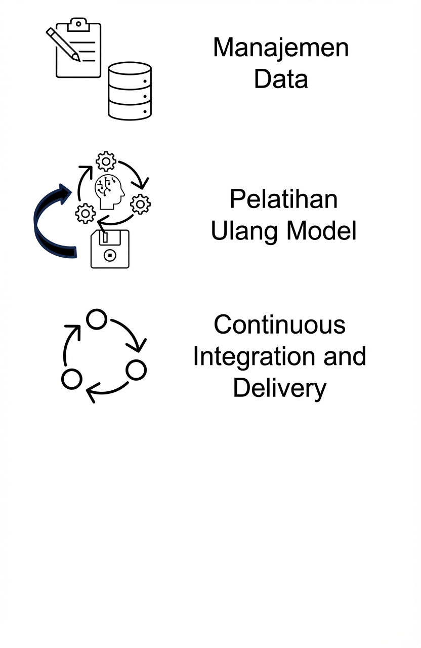 Integrasi dan pengiriman berkelanjutan.