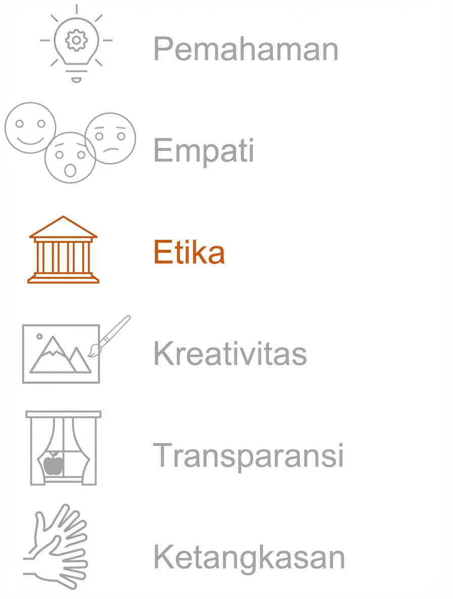 Menyoroti Etika.