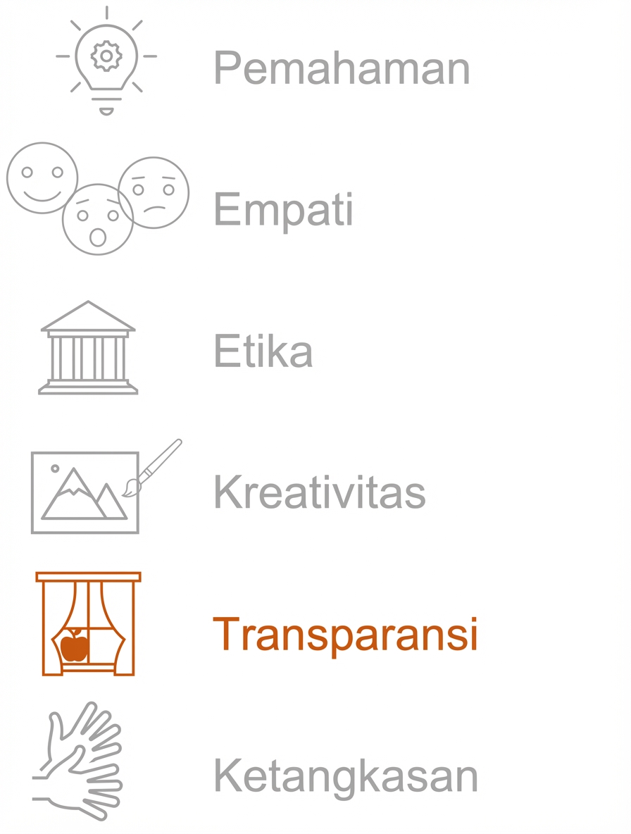 Menyoroti Transparansi.