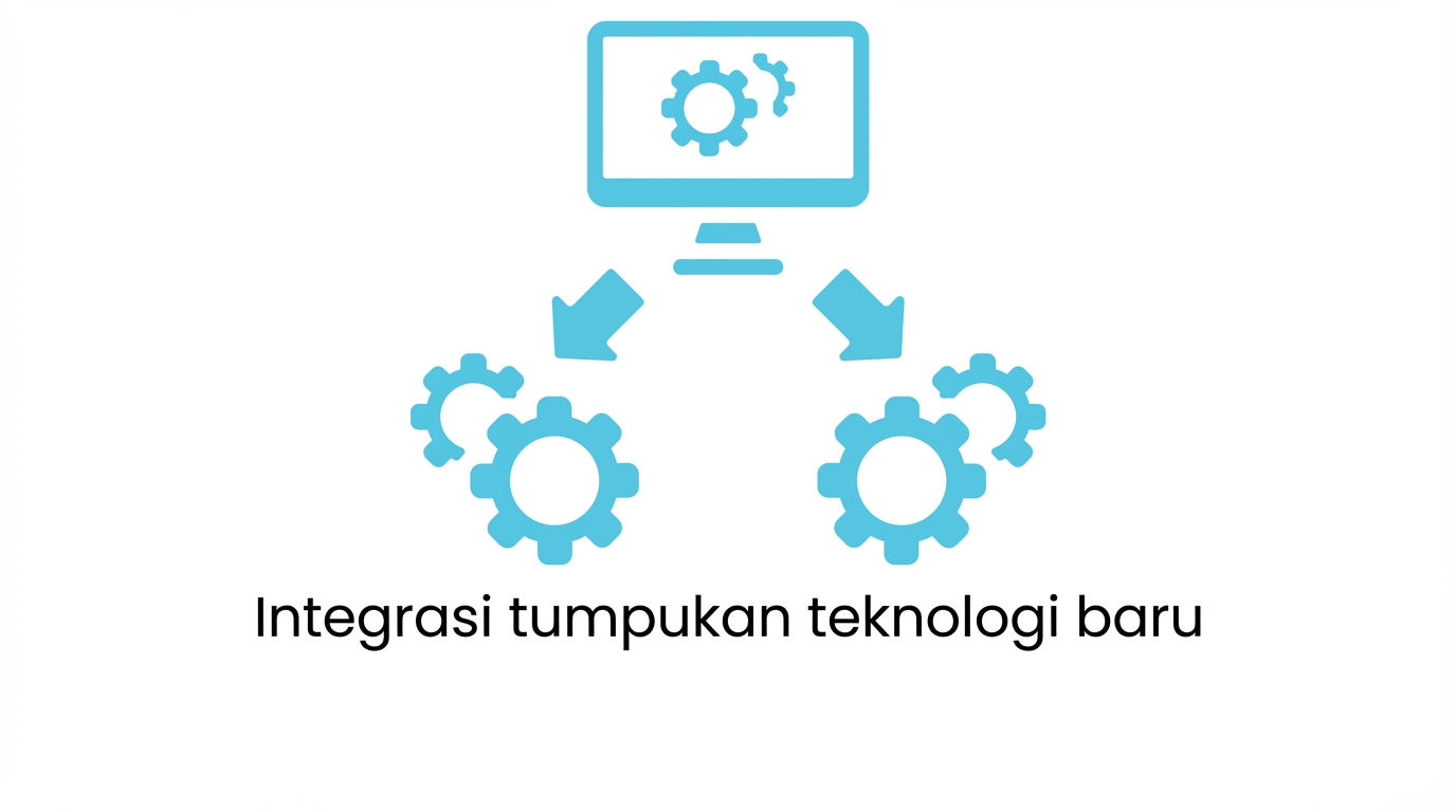 Integrasi tumpukan teknologi baru