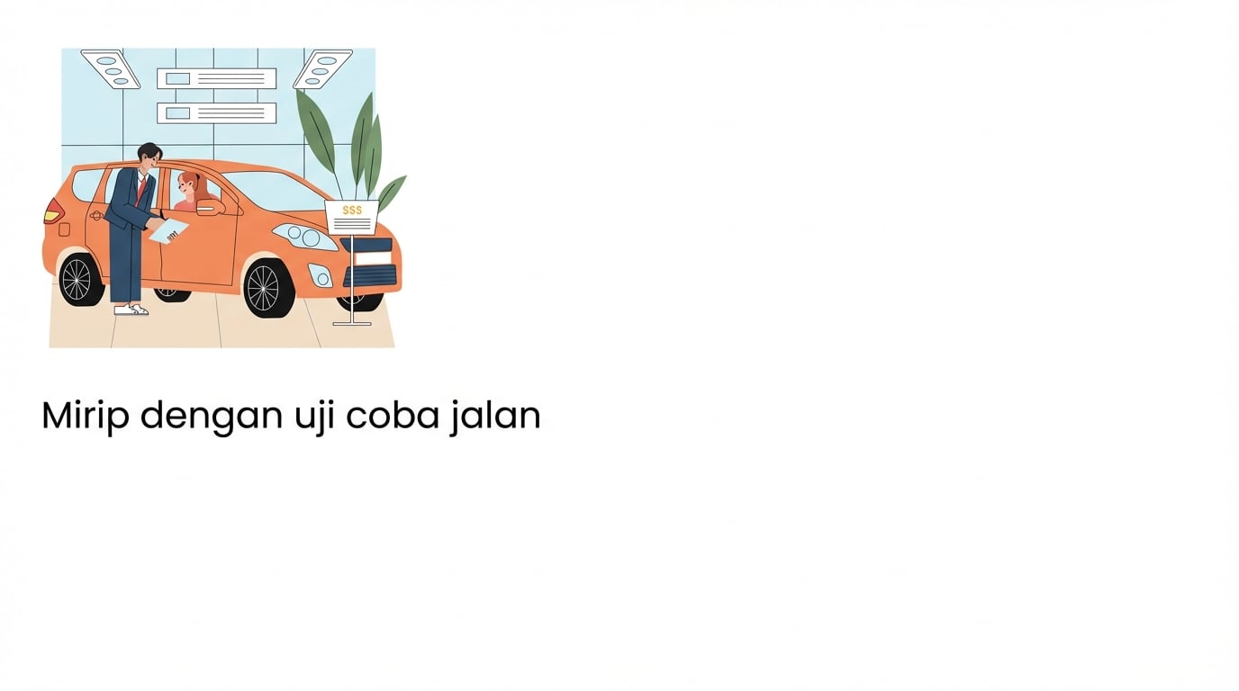 Uji coba mobil