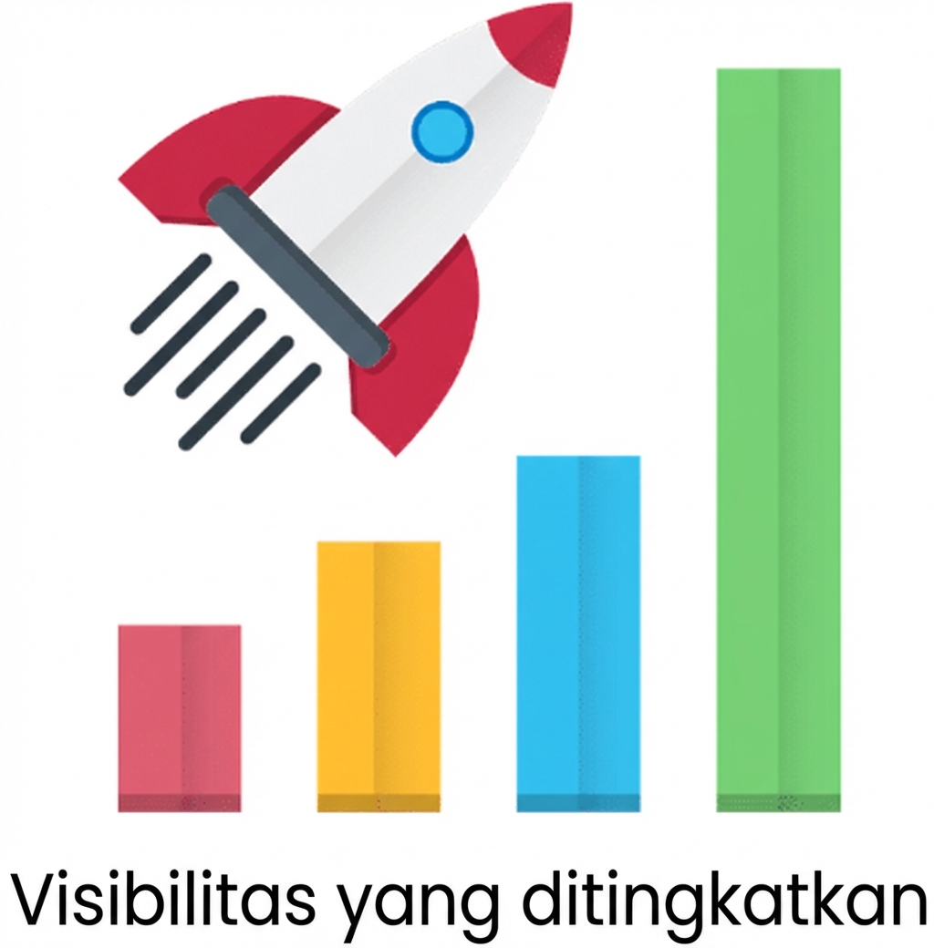 Visibilitas meningkat