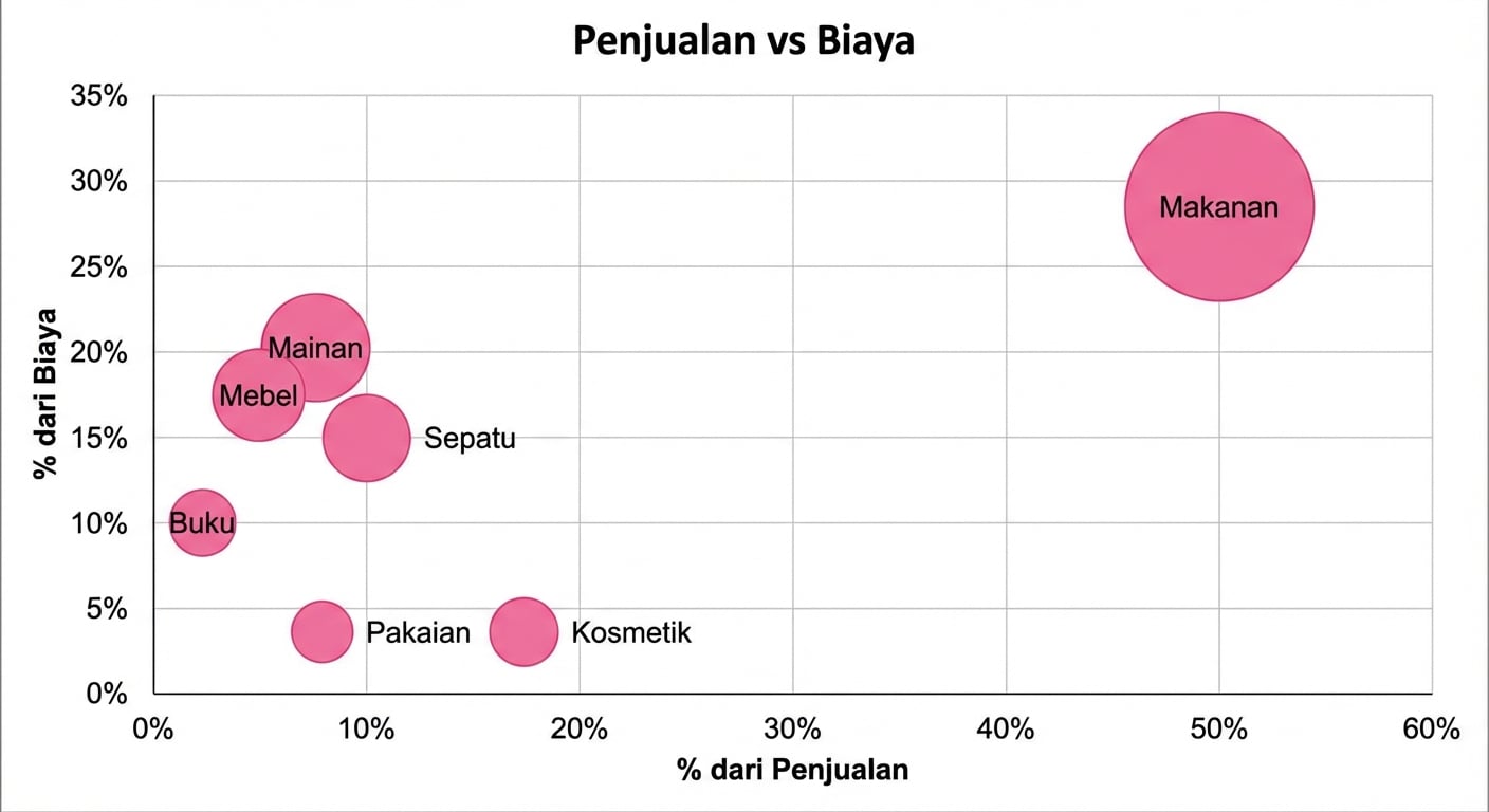 Contoh scatterplot
