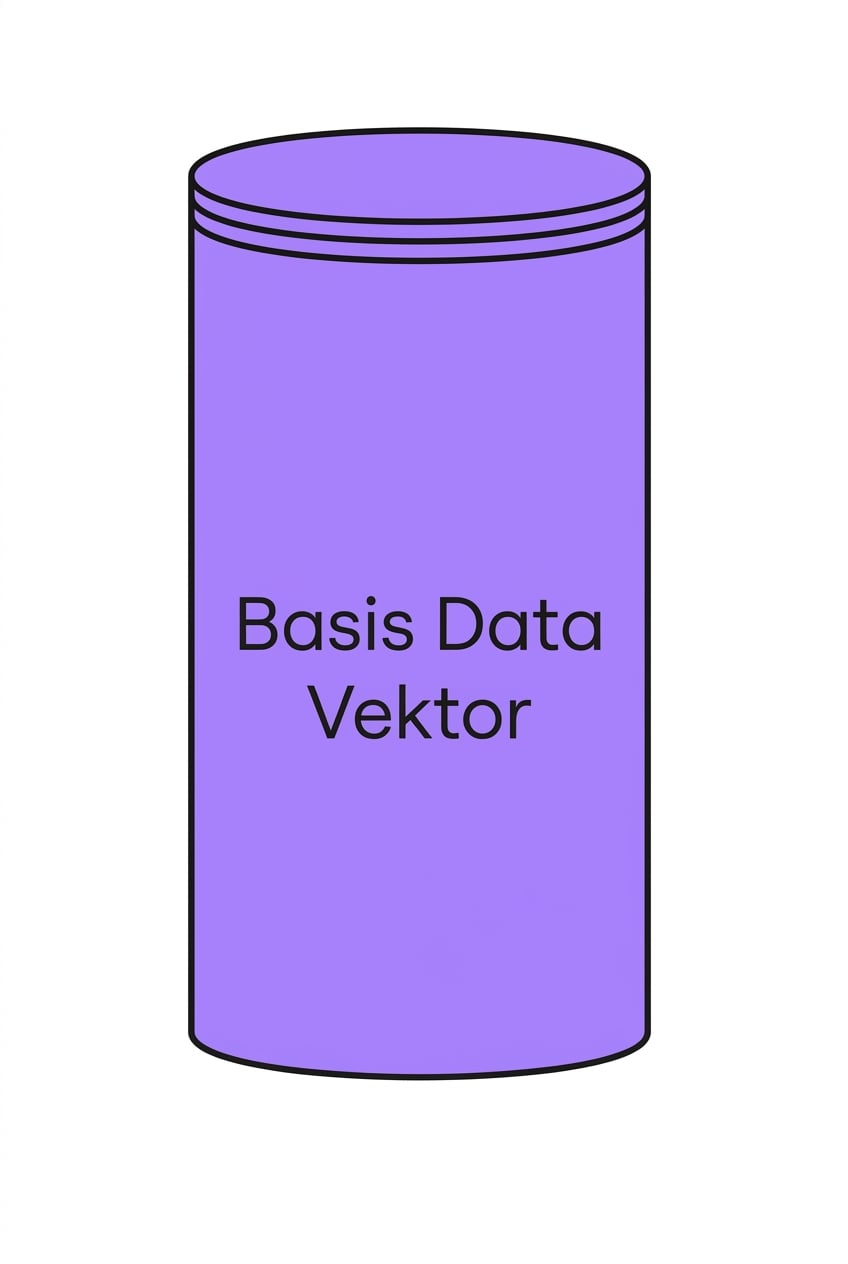 Ikon database vektor.