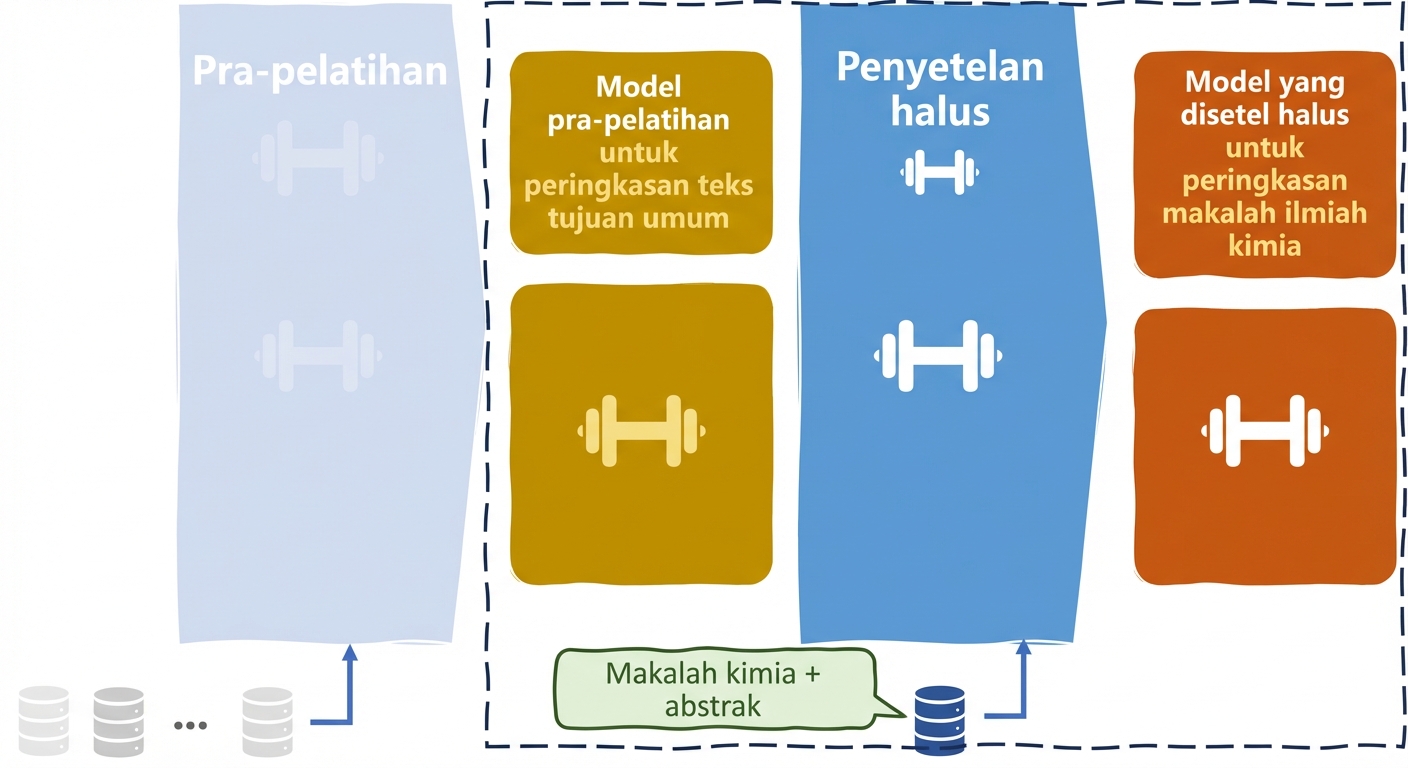 Kasus penggunaan fine-tuning LLMs di kimia