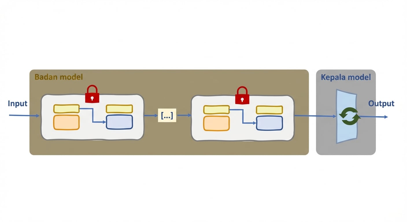 Partial fine-tuning