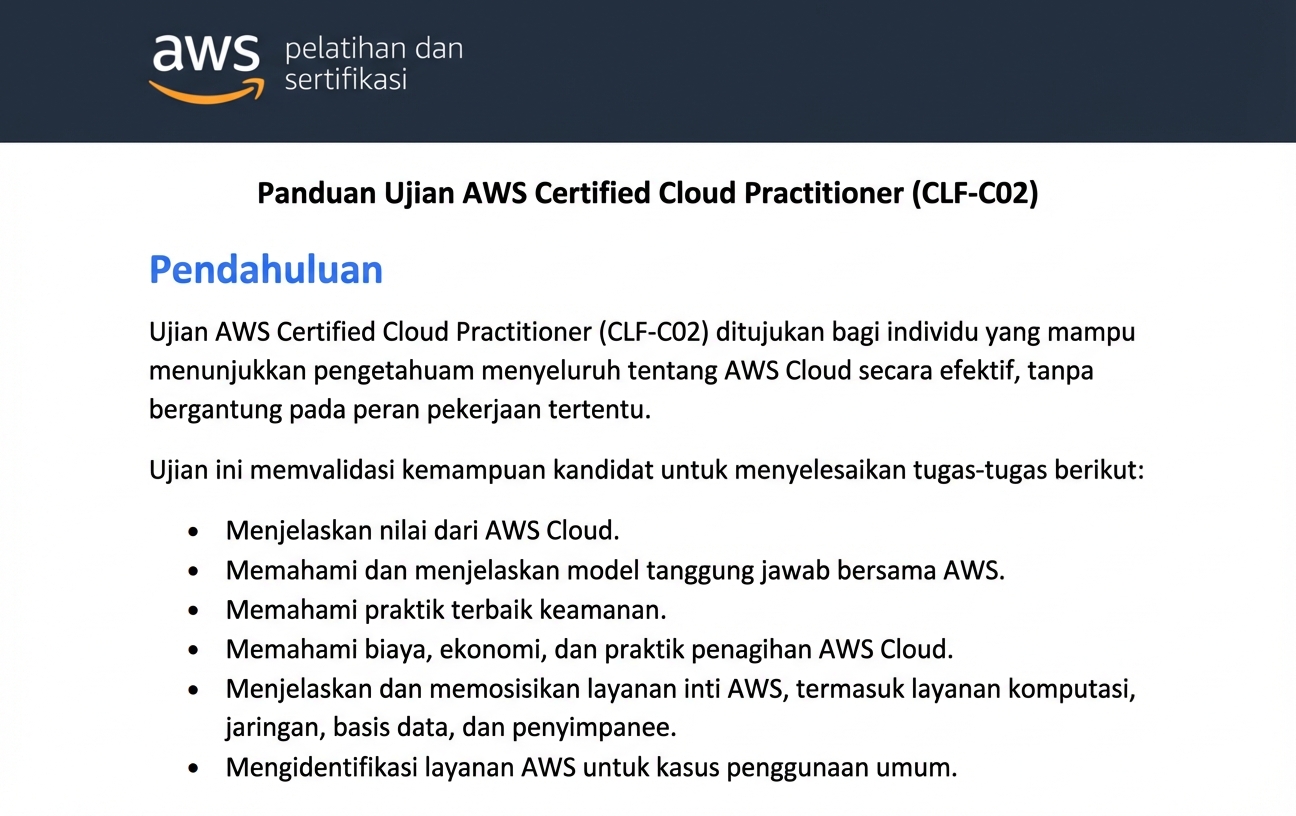 Awal Panduan Ujian CLF-CO2