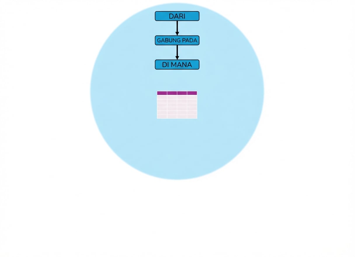 Urutan eksekusi kueri; WHERE