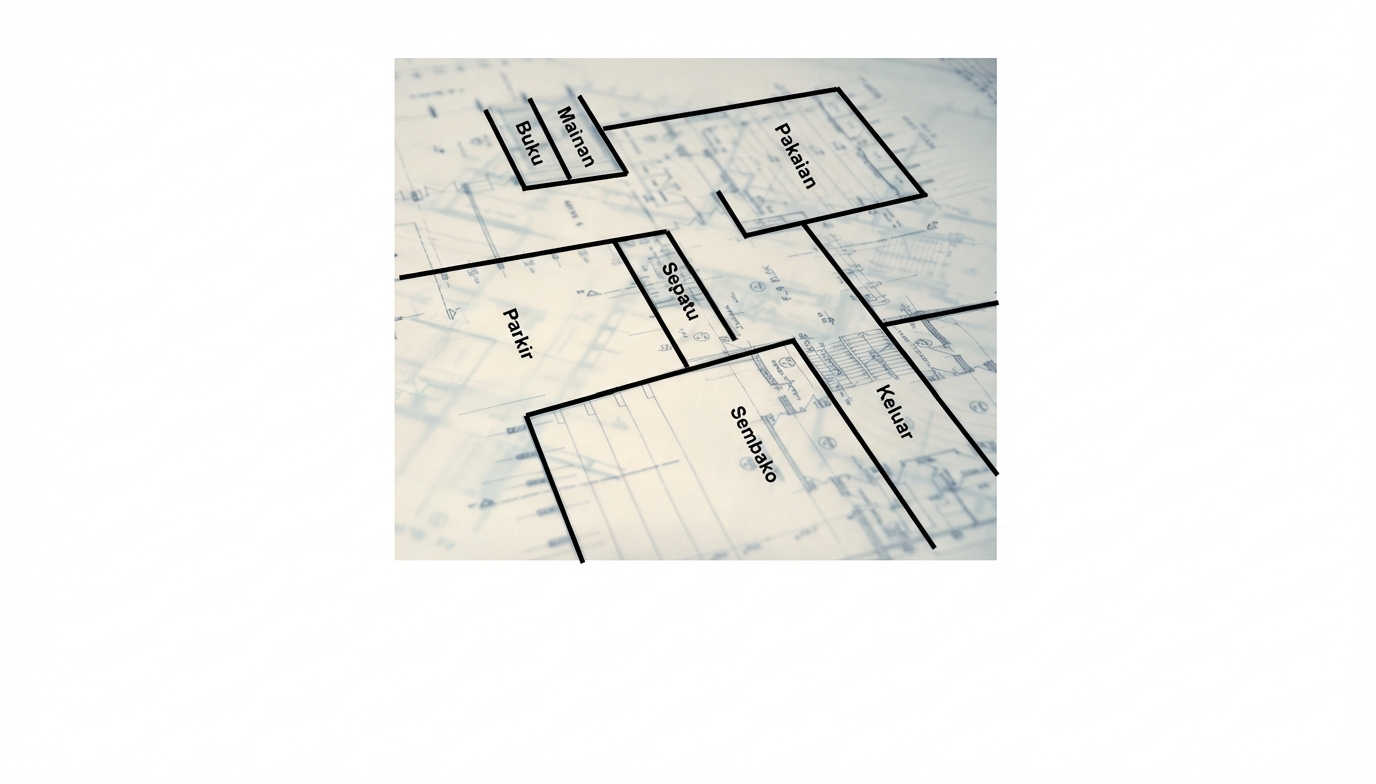 Cetak biru pusat perbelanjaan