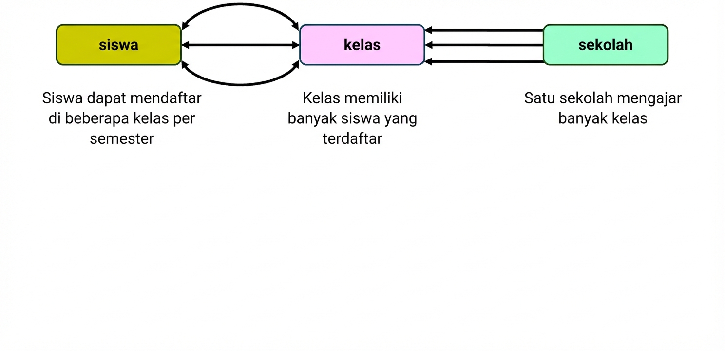 Interaksi entitas tema kampus