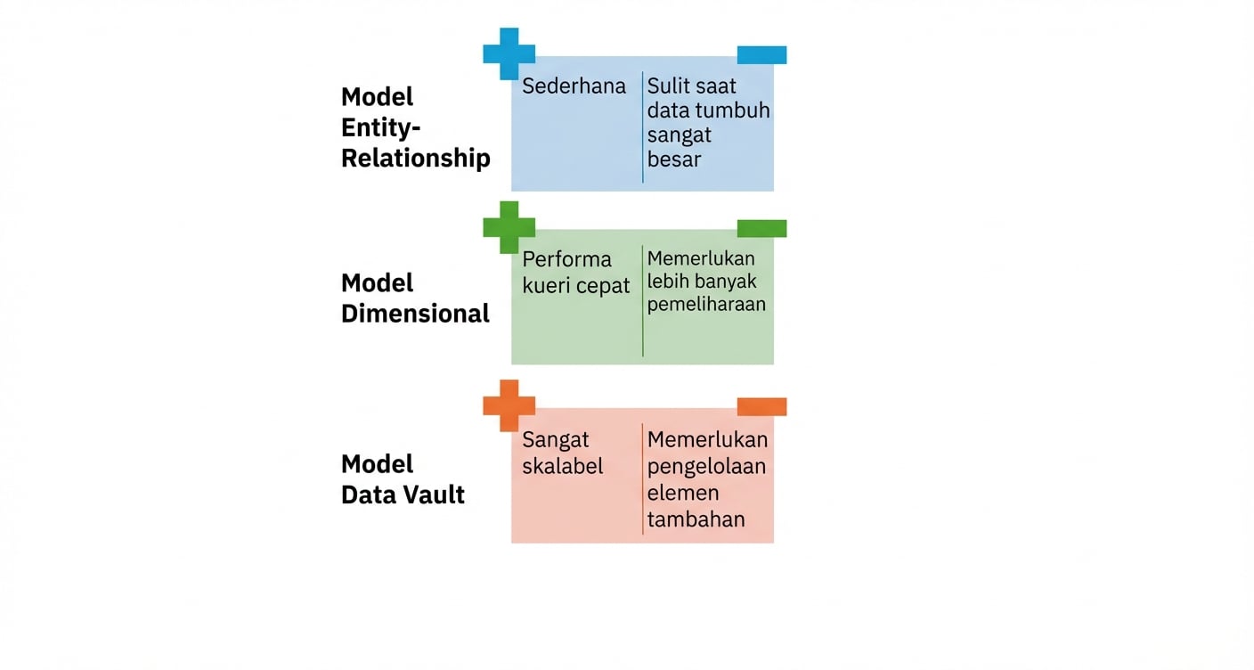 Kelebihan dan kekurangan data vault