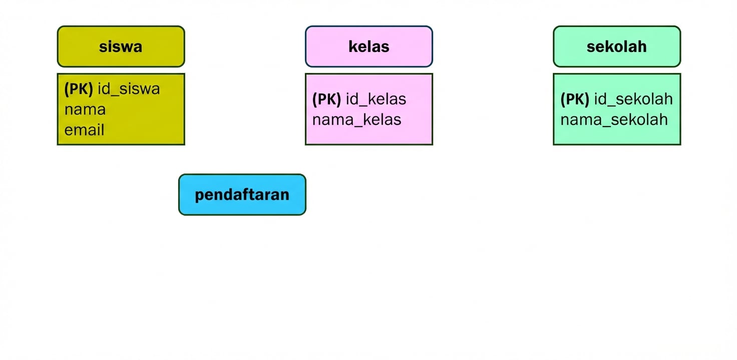 Model tema kampus plus enrollments