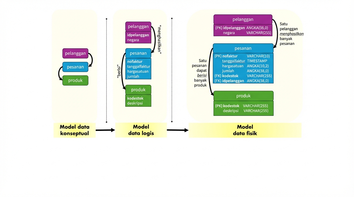 Jenis model data