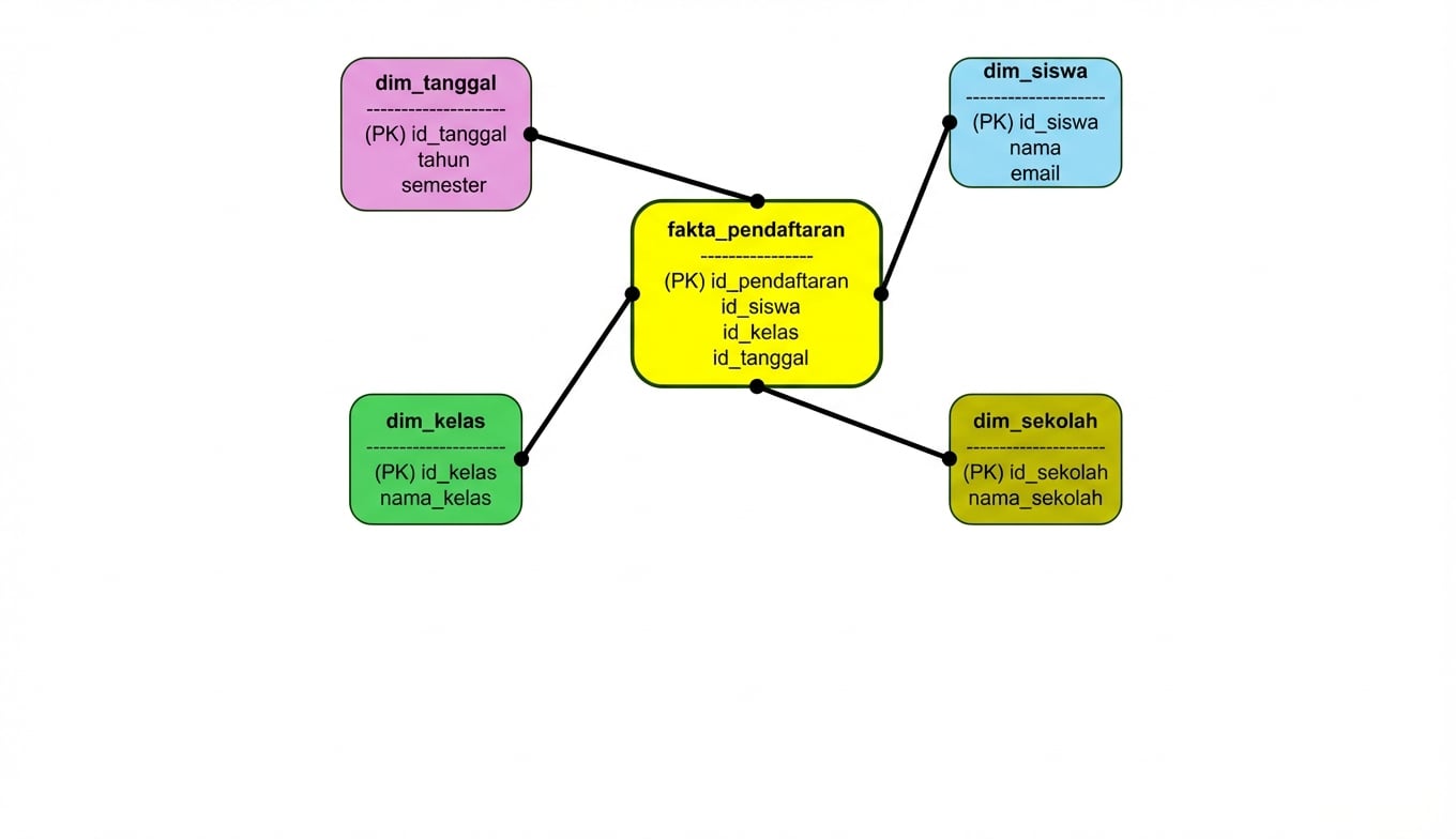 Model data dimensional perguruan tinggi