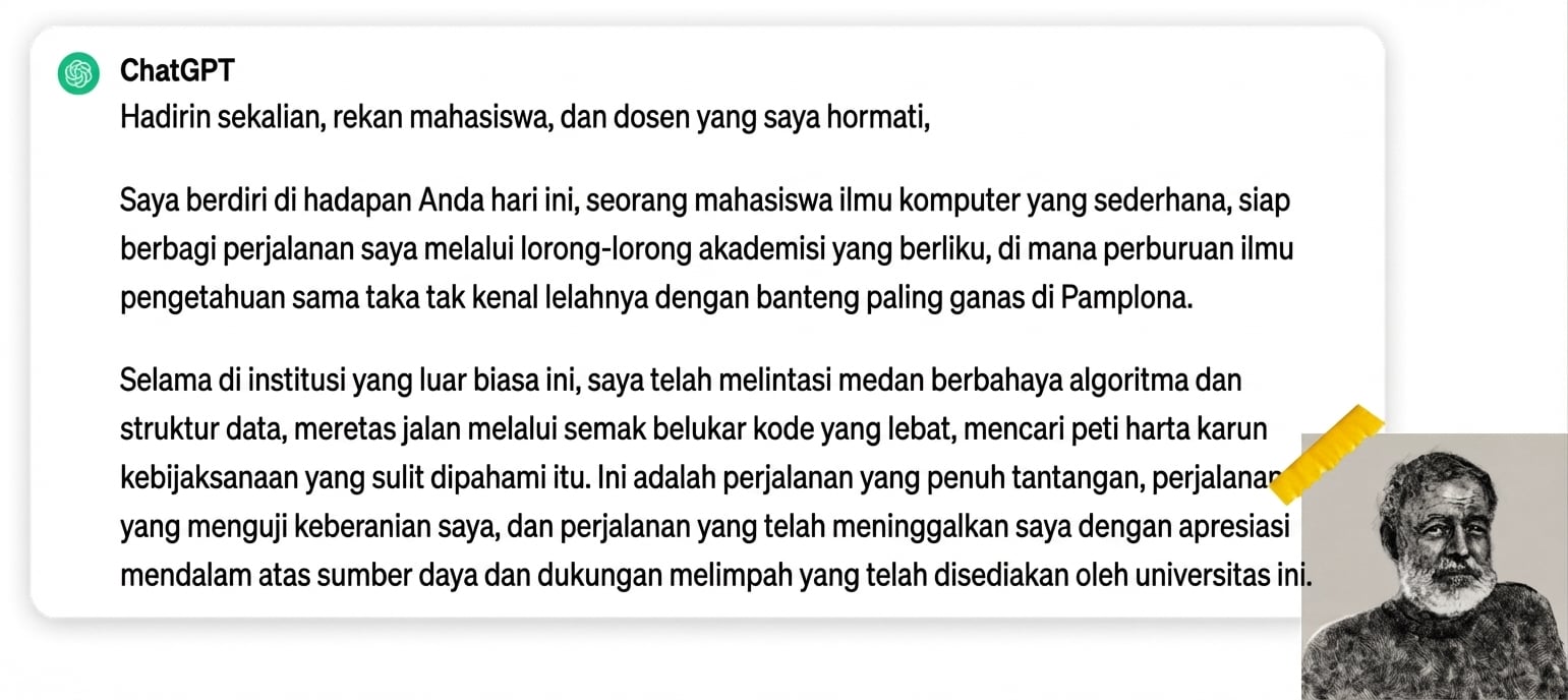 Foto Ernest Hemingway