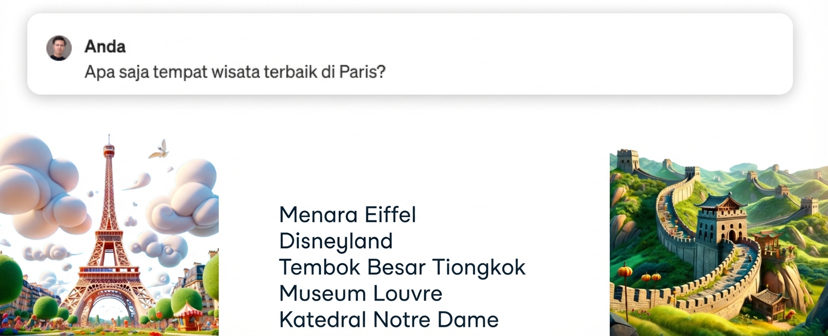 Apa objek wisata teratas di Paris