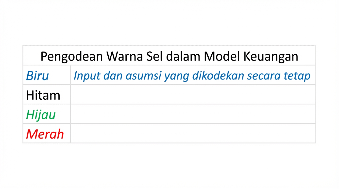 diagram pengodean warna dengan biru