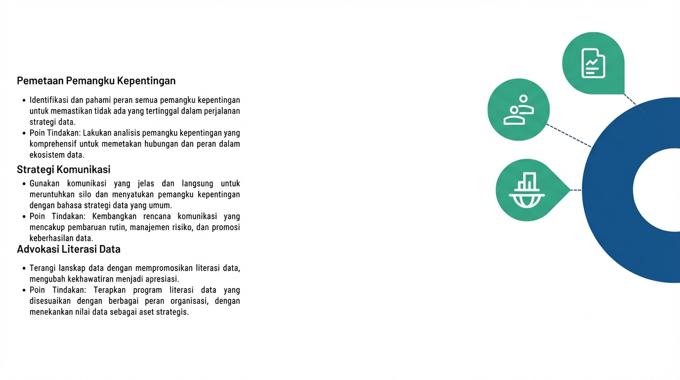 Setengah lingkaran dengan titik-titik terhubung