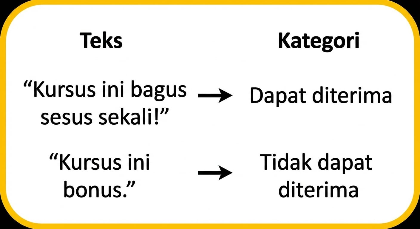 Contoh ketepatan tata bahasa