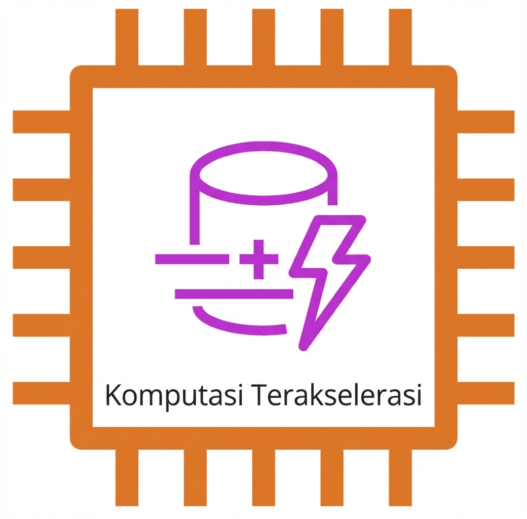 Ikon instans EC2 menampilkan instans komputasi terakselerasi.