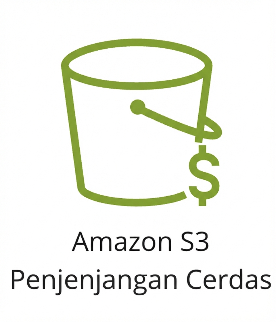 Ikon kelas penyimpanan S3 Intelligent-Tiering.