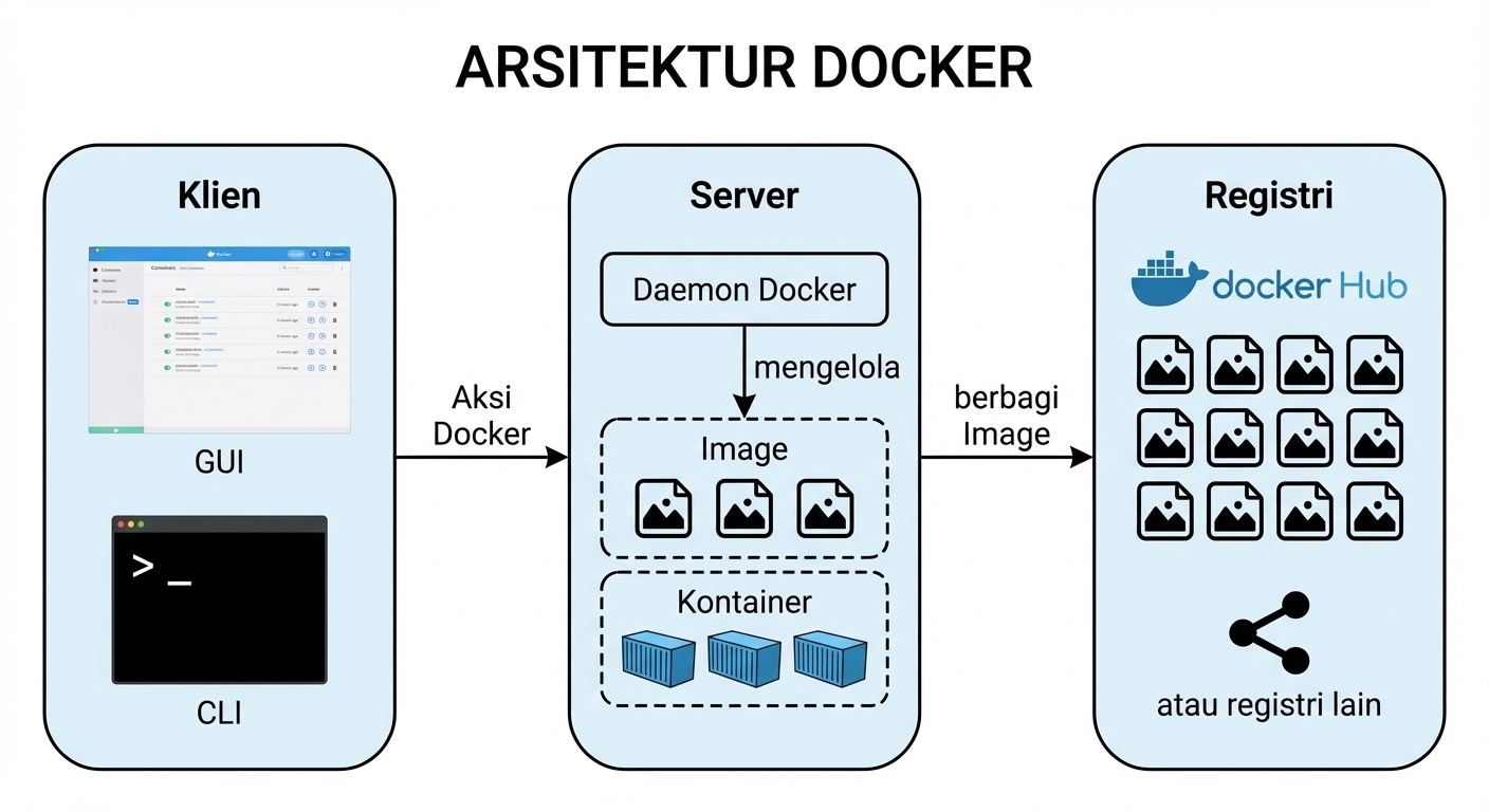 Arsitektur Docker - Docker Registry
