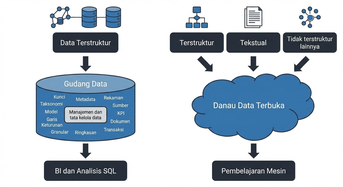 Arsitektur Data Warehouse dan Data Lake