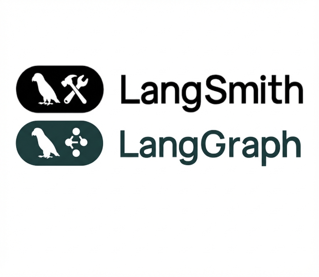 Logo LangSmith dan LangGraph