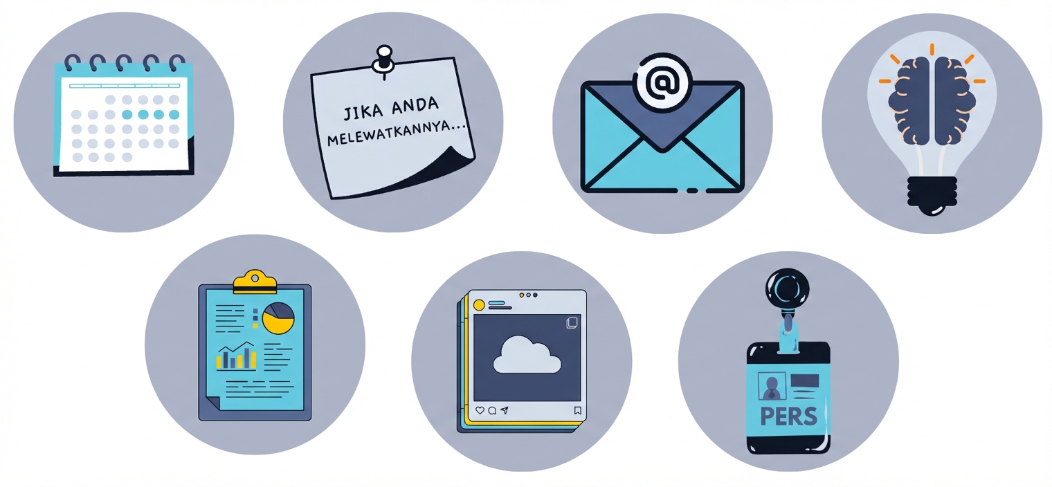 Gelembung dengan kalender