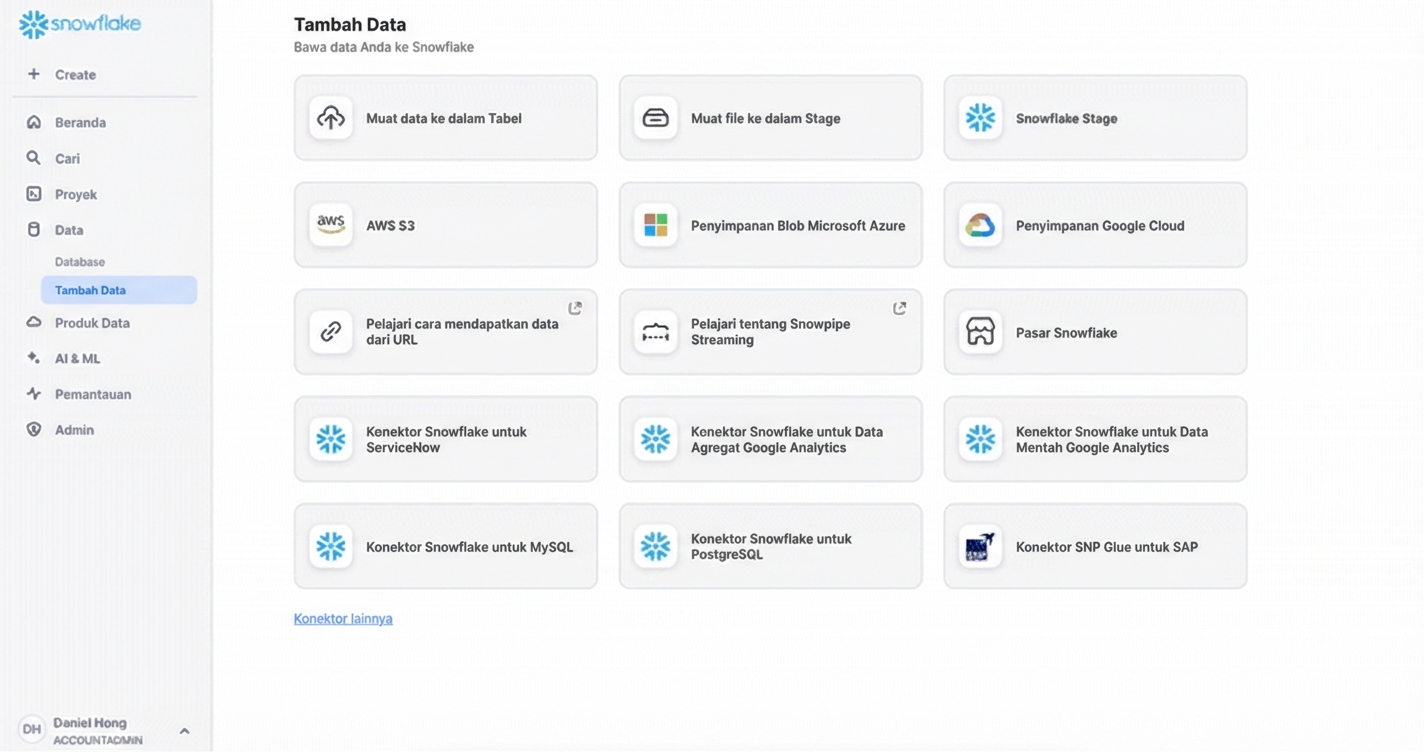 GIF cara membuat tabel dari stage