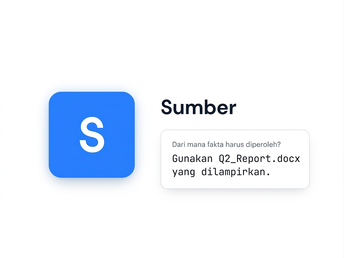 Ubin Source dari kerangka GCSE dengan contoh prompt singkat
