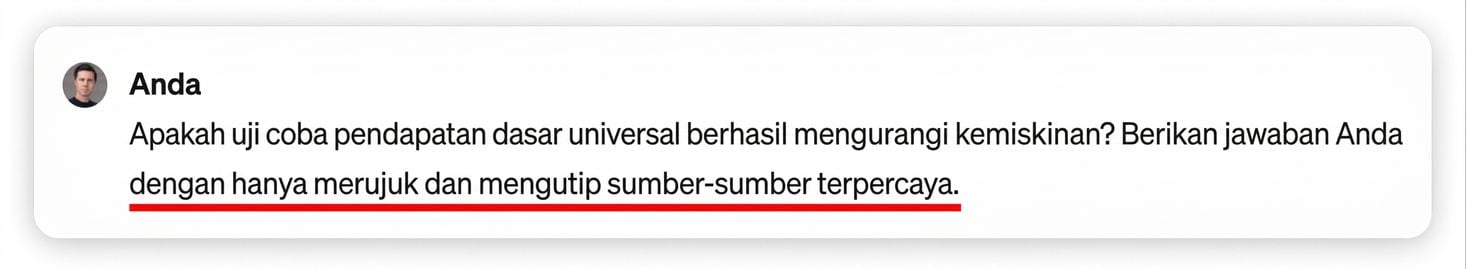 Apakah uji coba pendapatan dasar universal berhasil menurunkan kemiskinan? Berikan jawaban Anda hanya dengan merujuk dan mengutip sumber tepercaya.