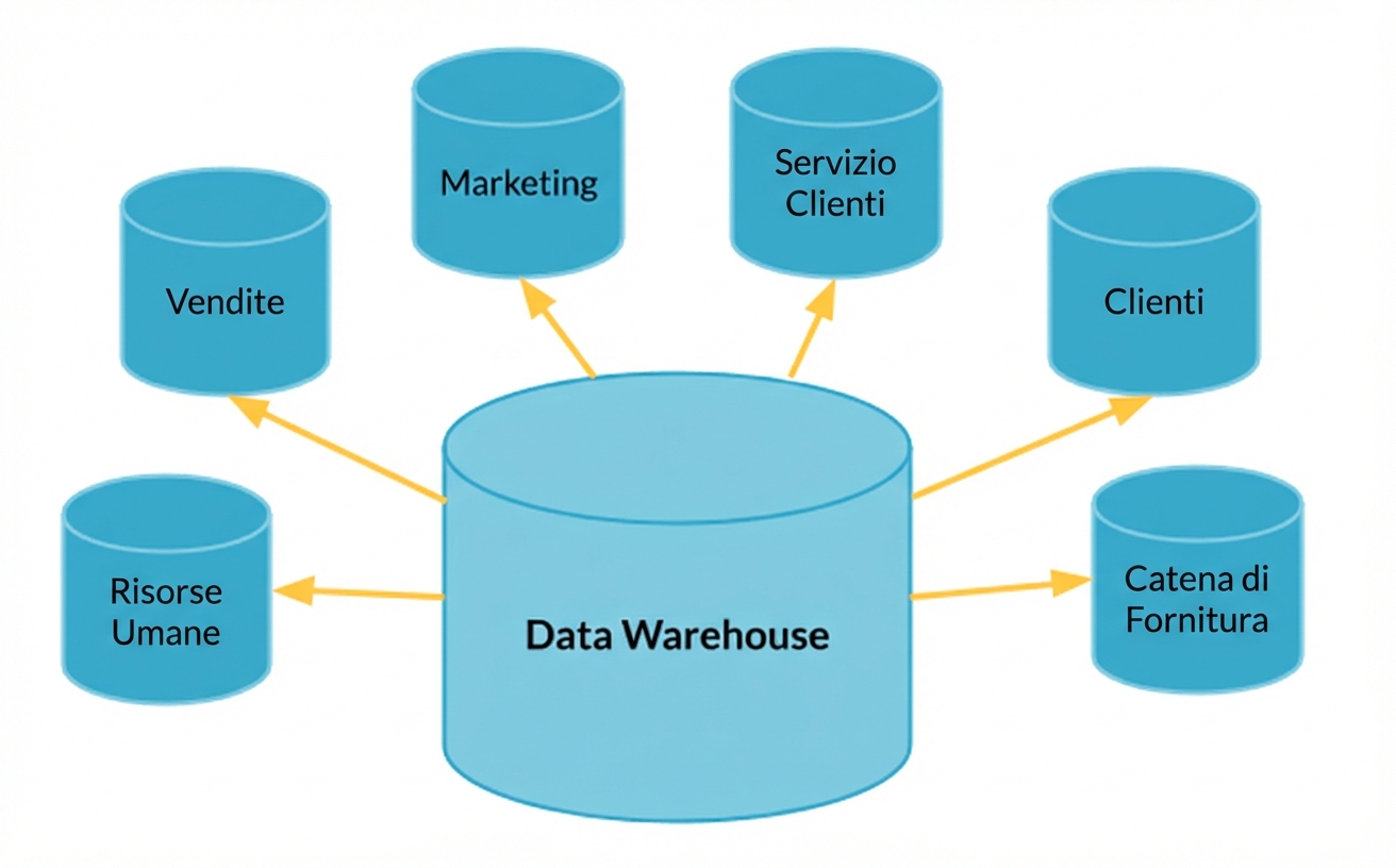 Data mart come sottoinsieme di un data warehouse