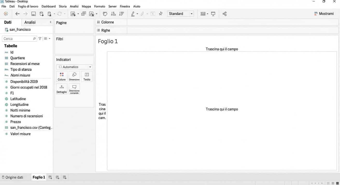 barra degli strumenti