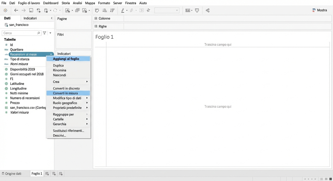 conversione dimensione in misura