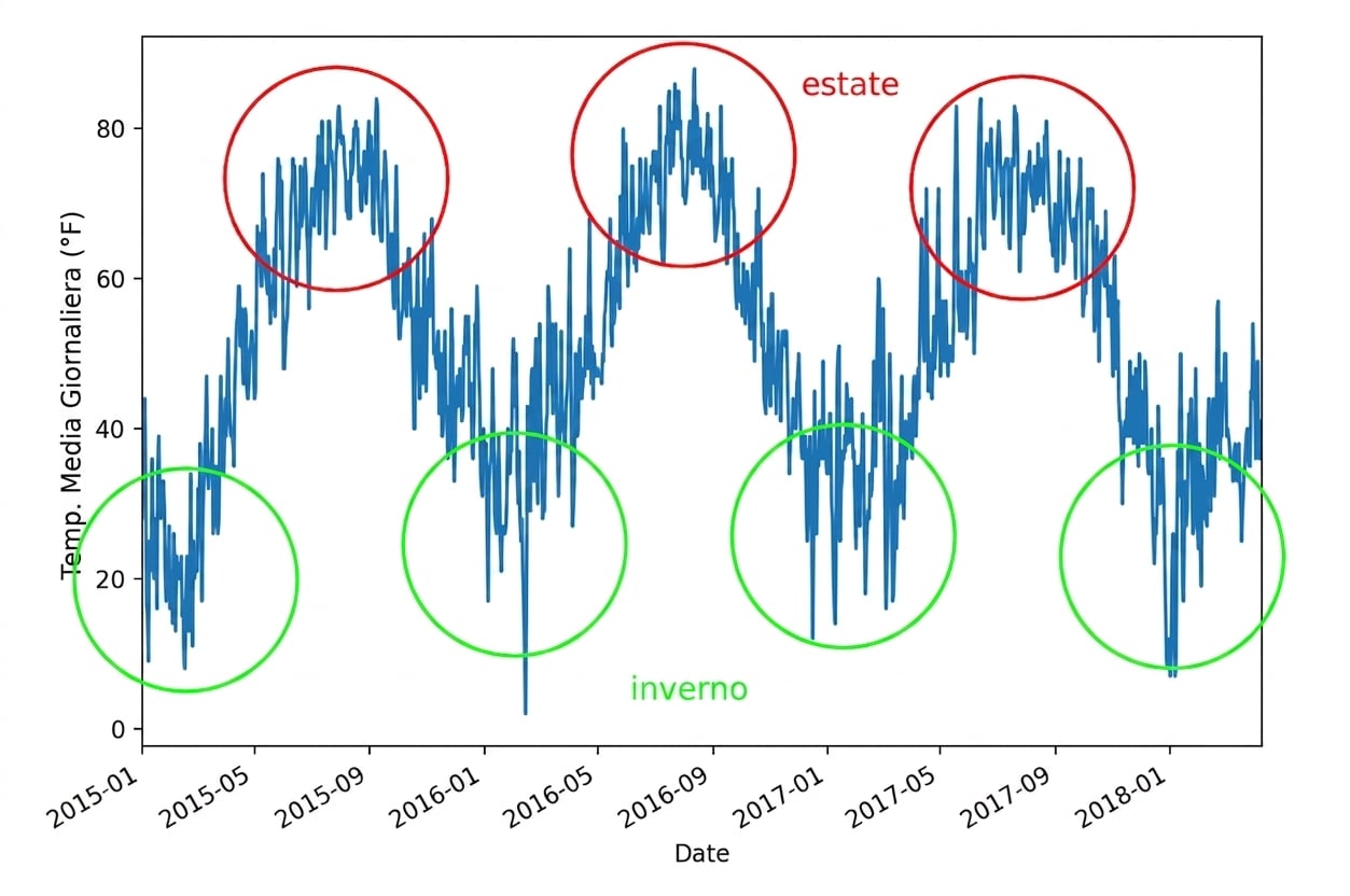 Weather time series