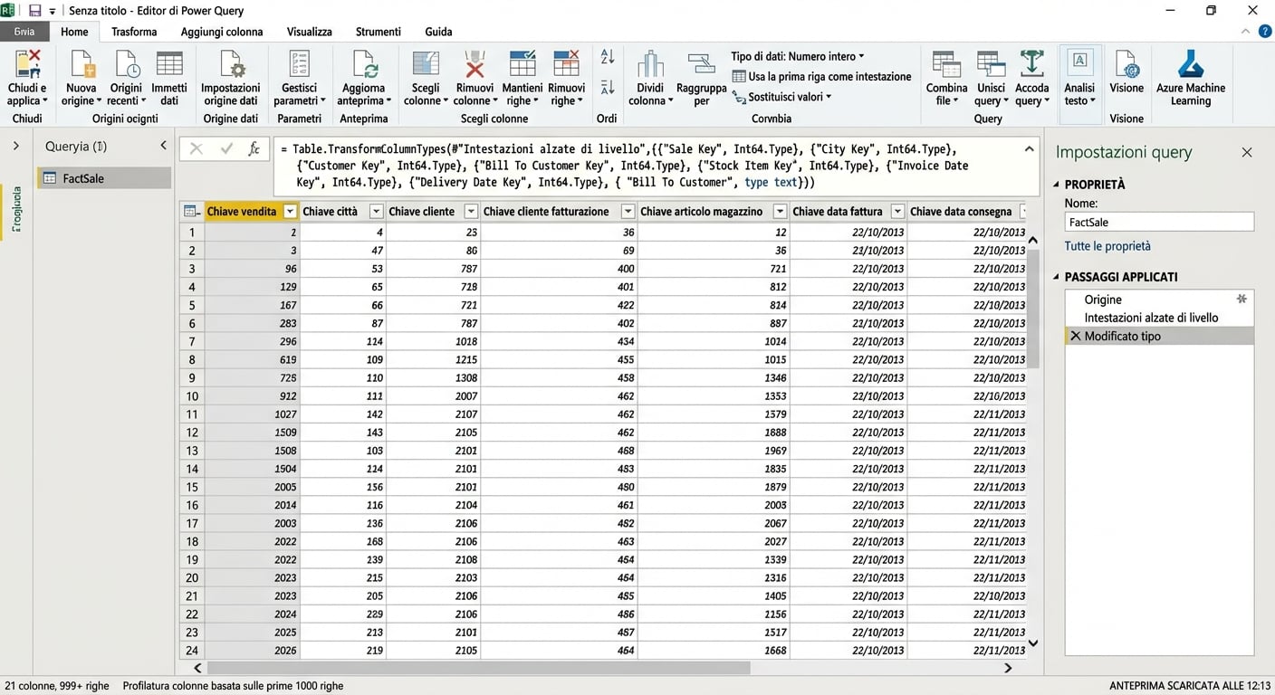 Power Query Editor