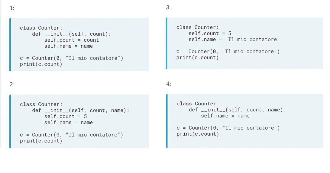 4 code blocks