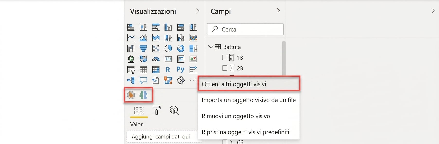 Visual personalizzati in Power BI
