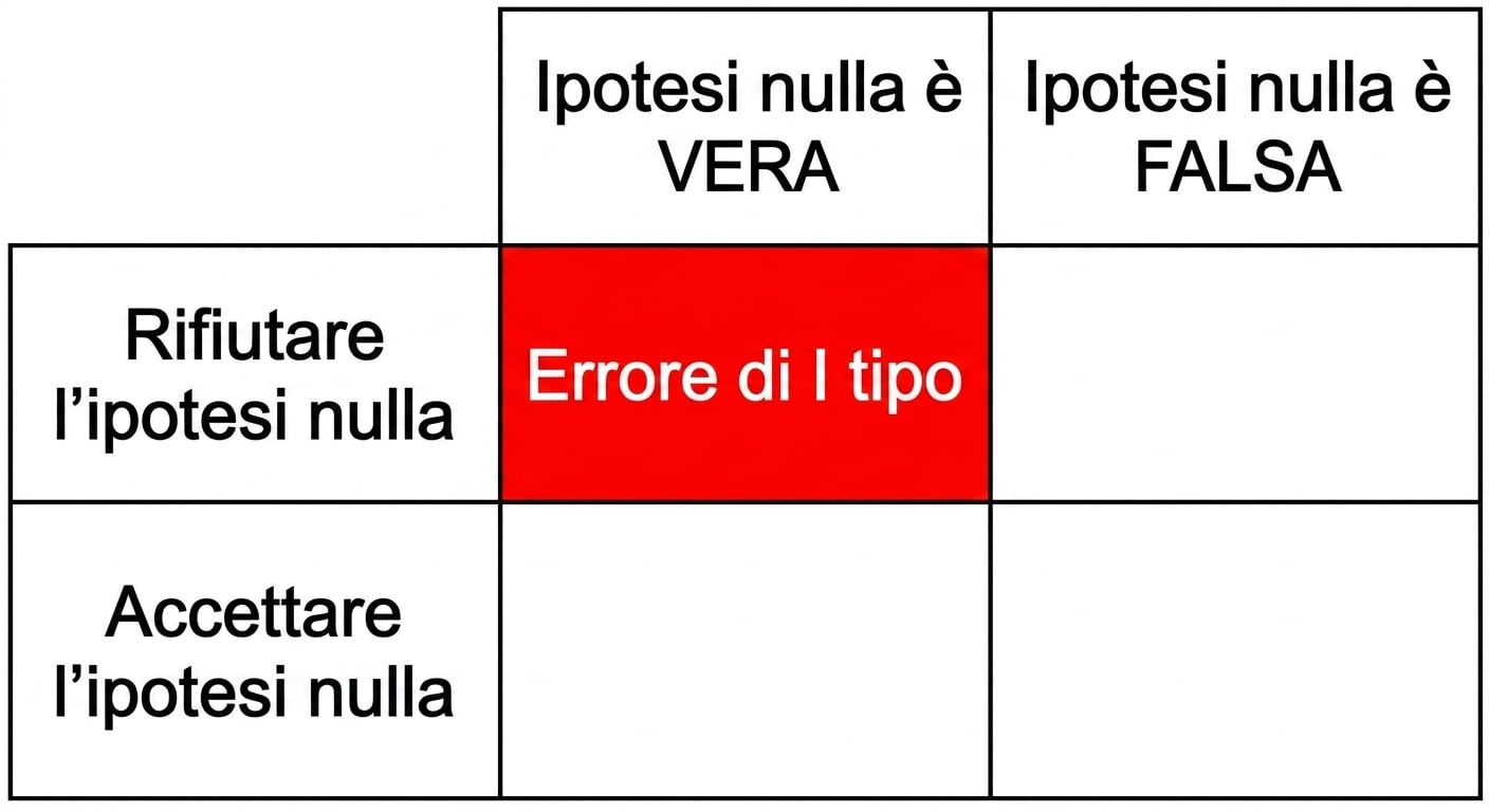 Rifiuto falso dell’ipotesi nulla