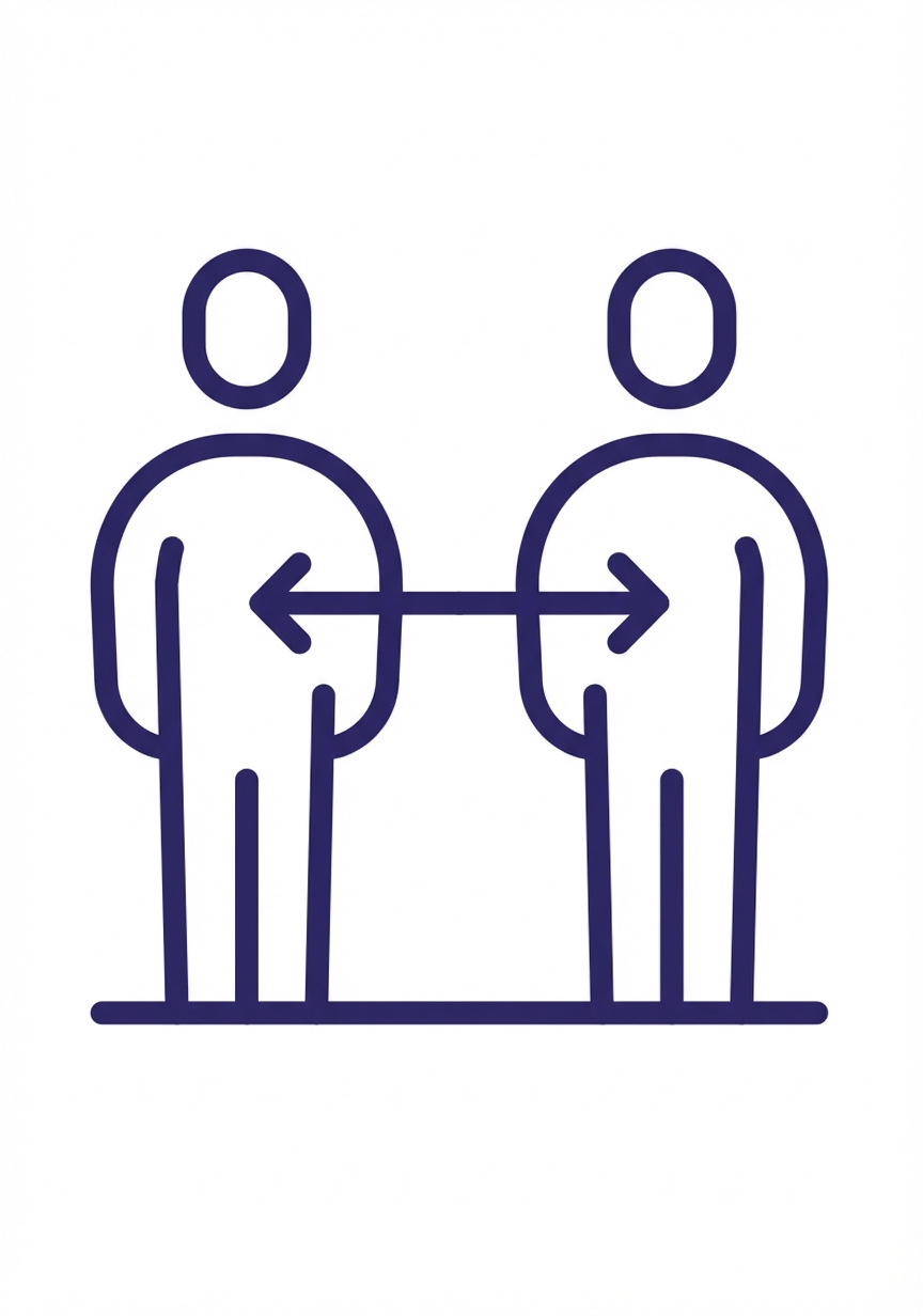 Due persone che interagiscono