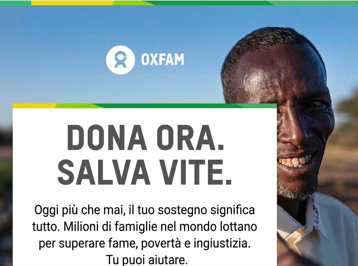 Pubblicità di Oxfam