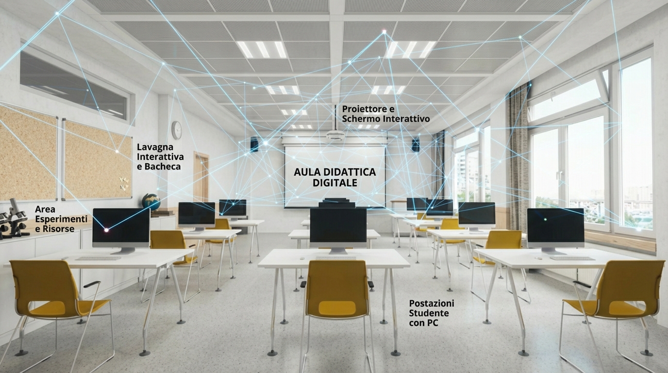 Immagine di un'aula moderna