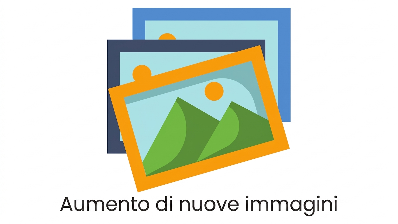 Aumentare nuove immagini