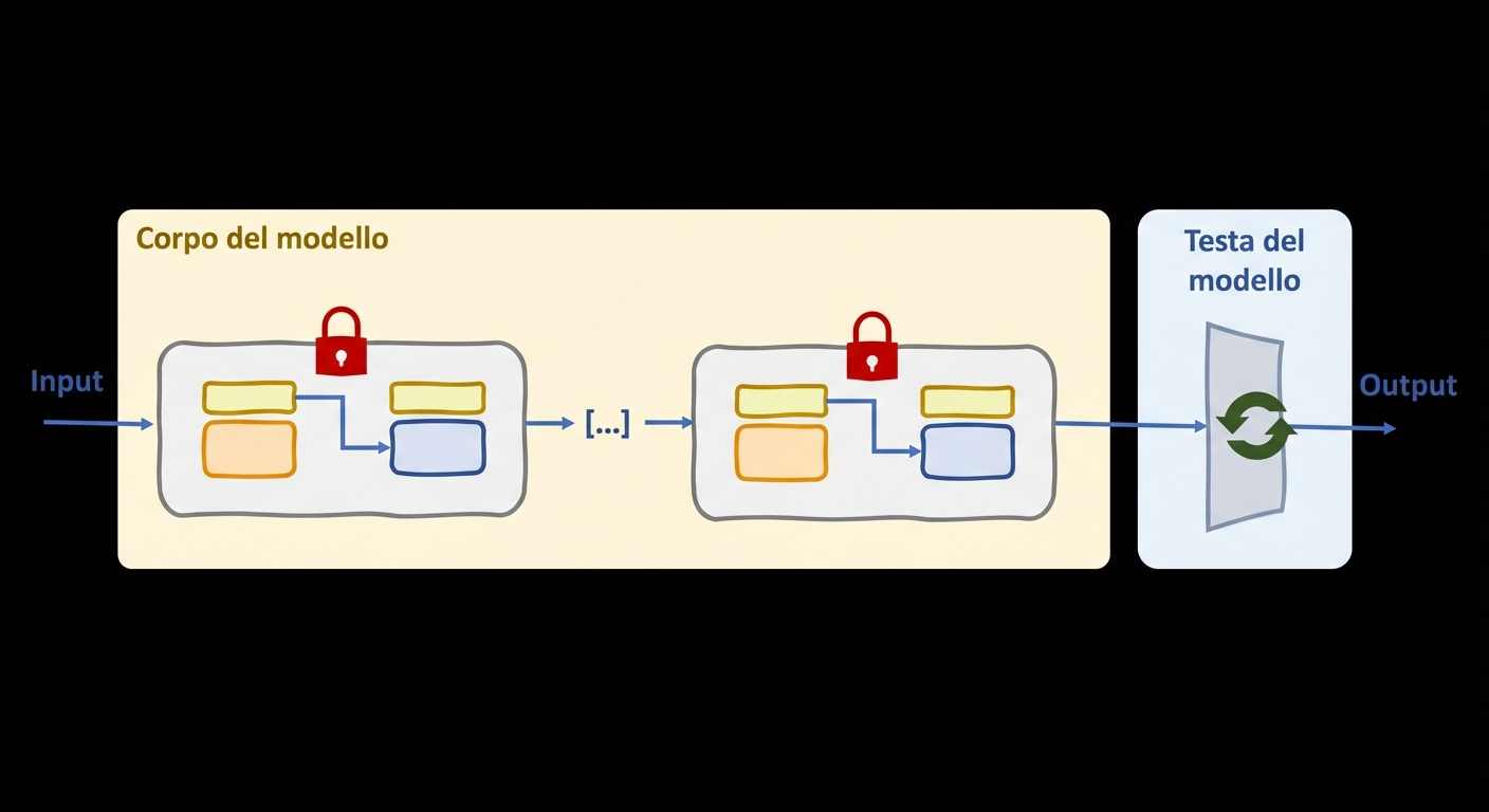 Partial fine-tuning